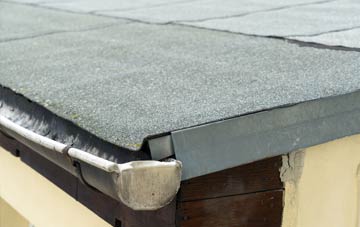 repair or replace Elland Upper Edge flat roofing?